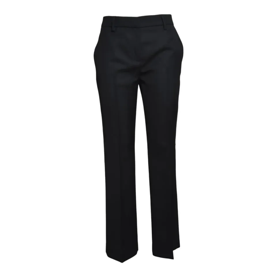 Room52 Sandy pantalone nero sartoriale lana