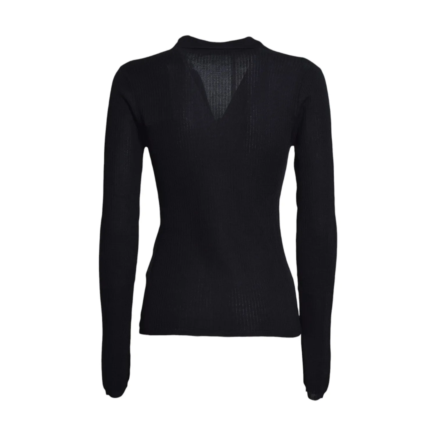 Max Mara Gergo cardigan seta cashmere blu notte S M L