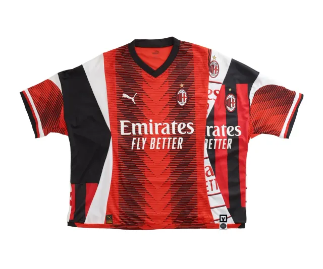 Marcello Pipitone Milan 24.23.02 maglia calcio L riciclata