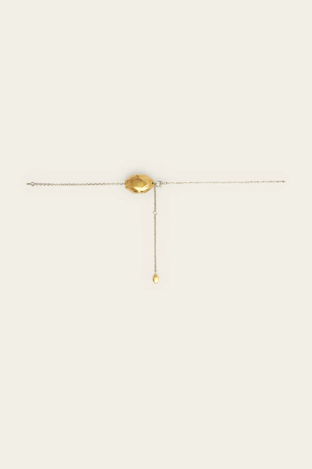 PORTS Pebble Slim cintura catena oro argento