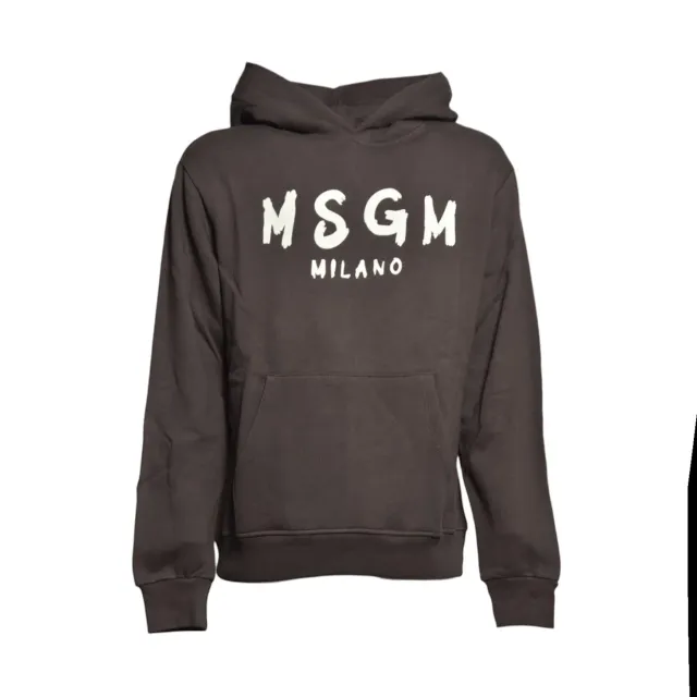 MSGM Junior F6MSJUHS011943 felpa caffè
