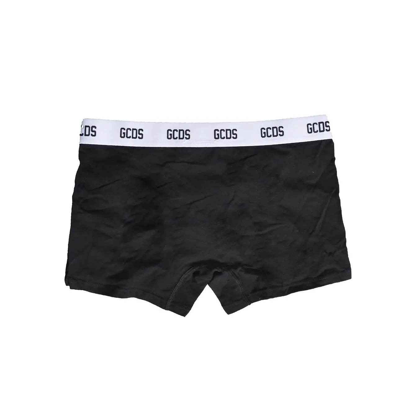 Gcds Z0MEQU309J118 boxer nero/bianco 2 pack logo