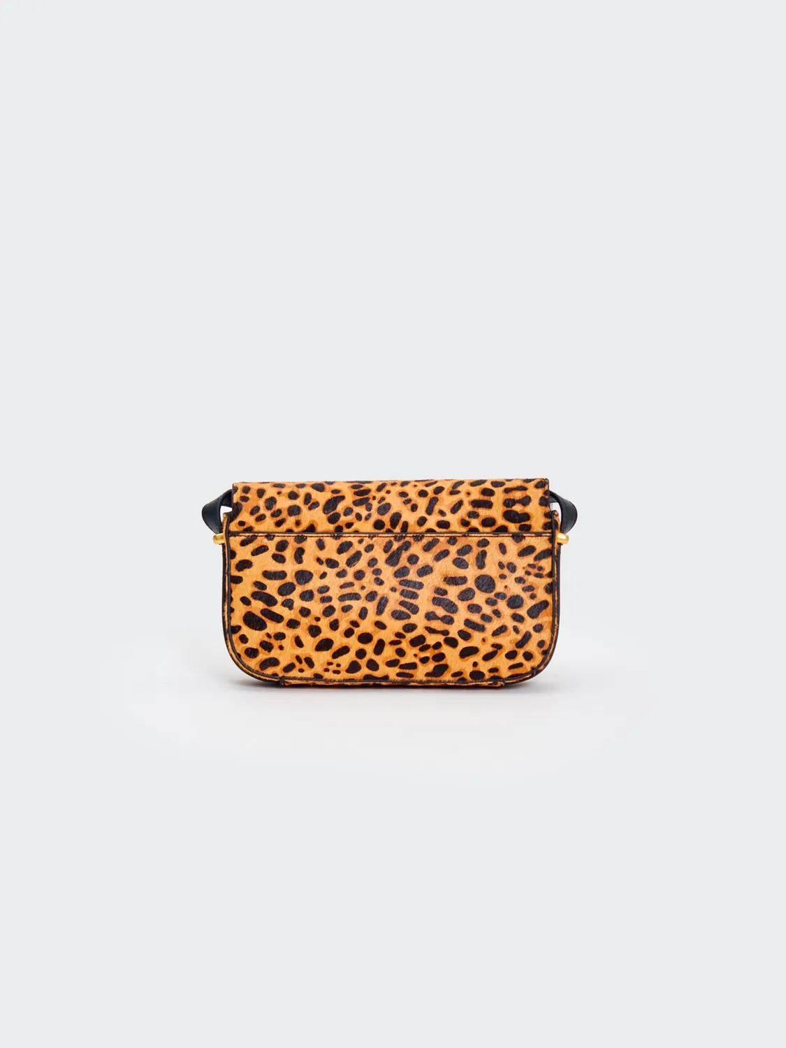 Vicolo V-Lock borsa tracolla leopardata pelle