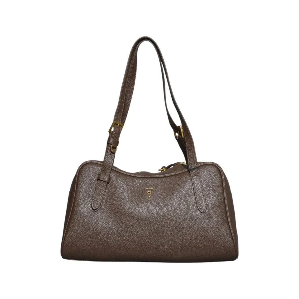 No:rae Clio N62SB620TBL shopper marrone scuro pelle