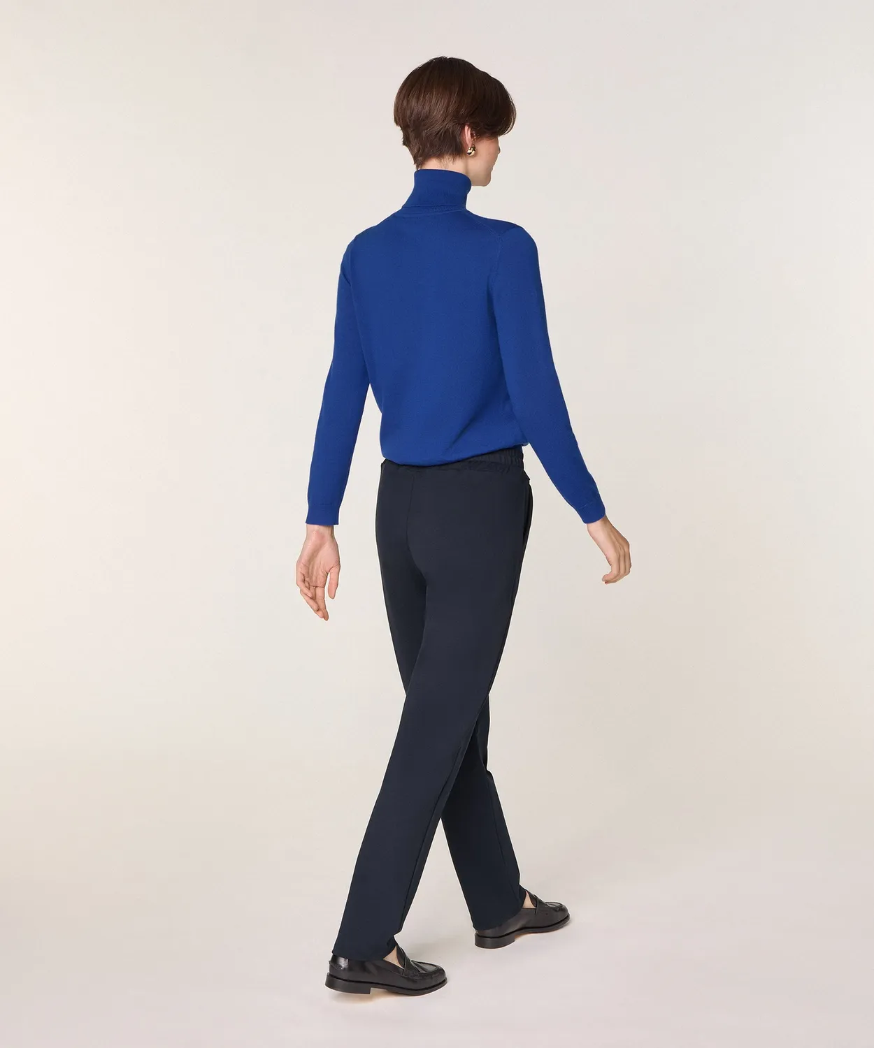 Rodier Pantaloni Jogging Milano Blu Marino