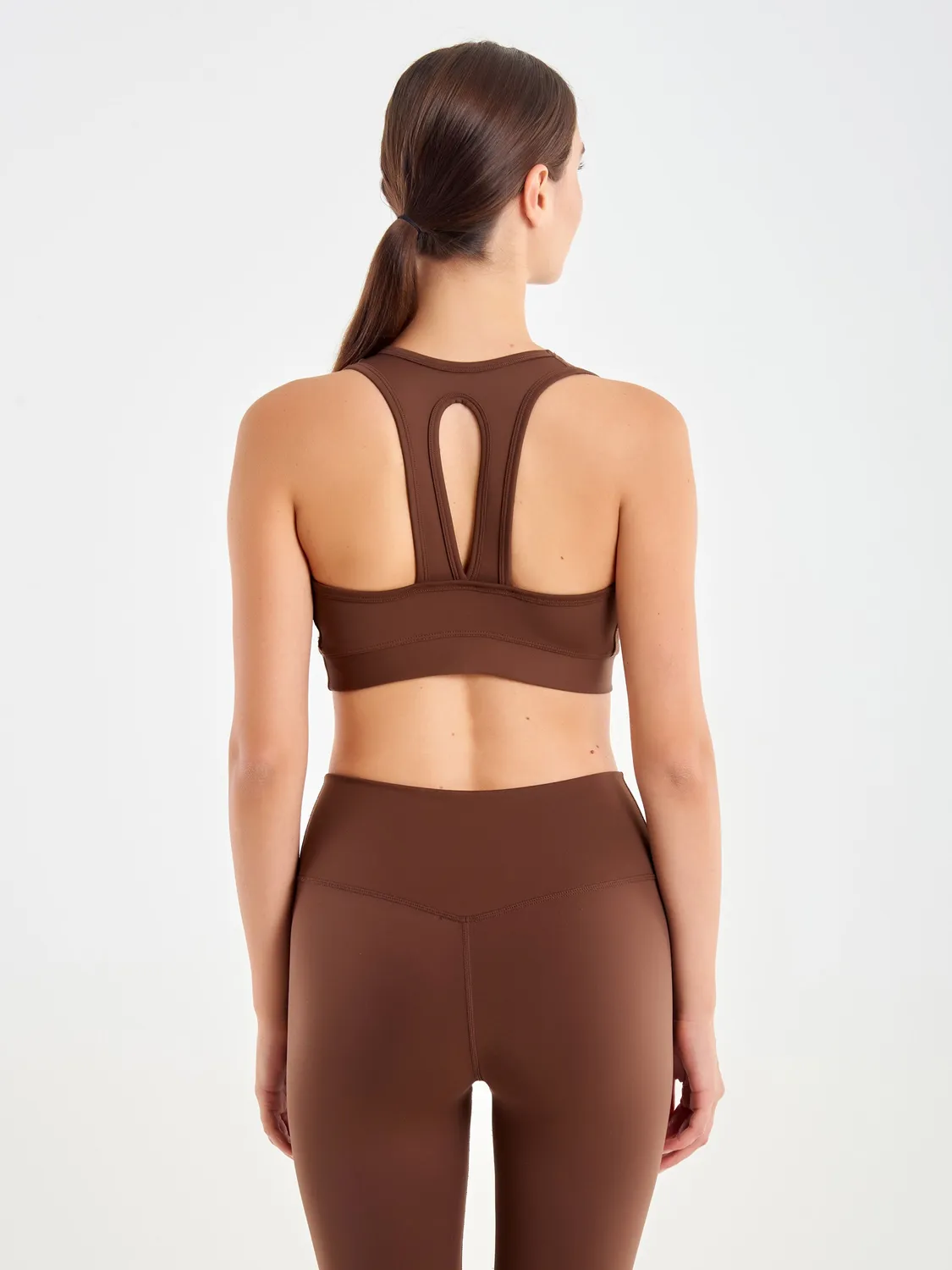 Vicolo Vogatore Top Cropped Tabacco Modellante