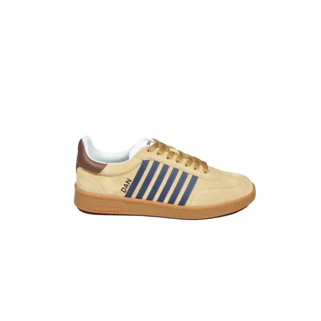 Dsquared2 Boxer SNM036414170001 sneakers beige scamosciata
