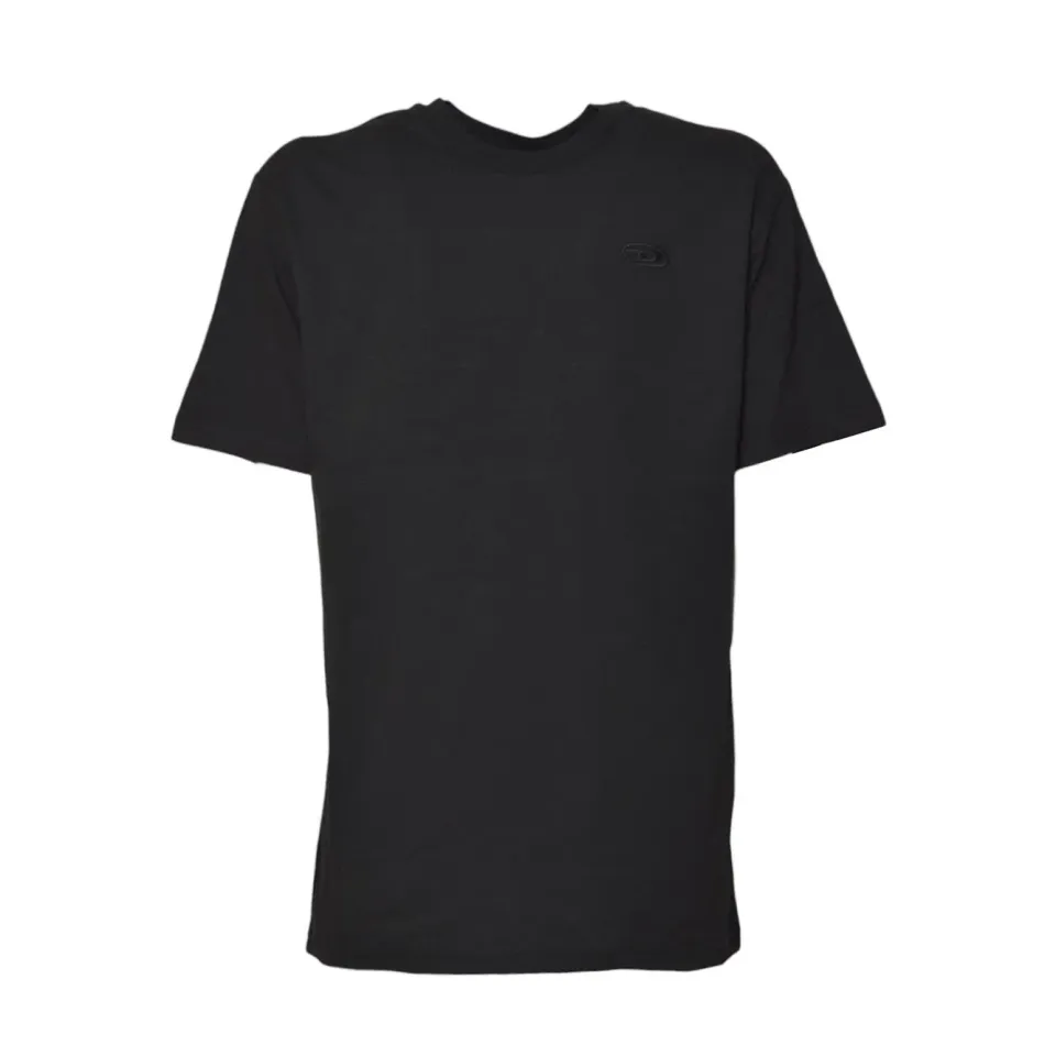 Diesel Junior J022760HGAM t-shirt bambino nero manica corta