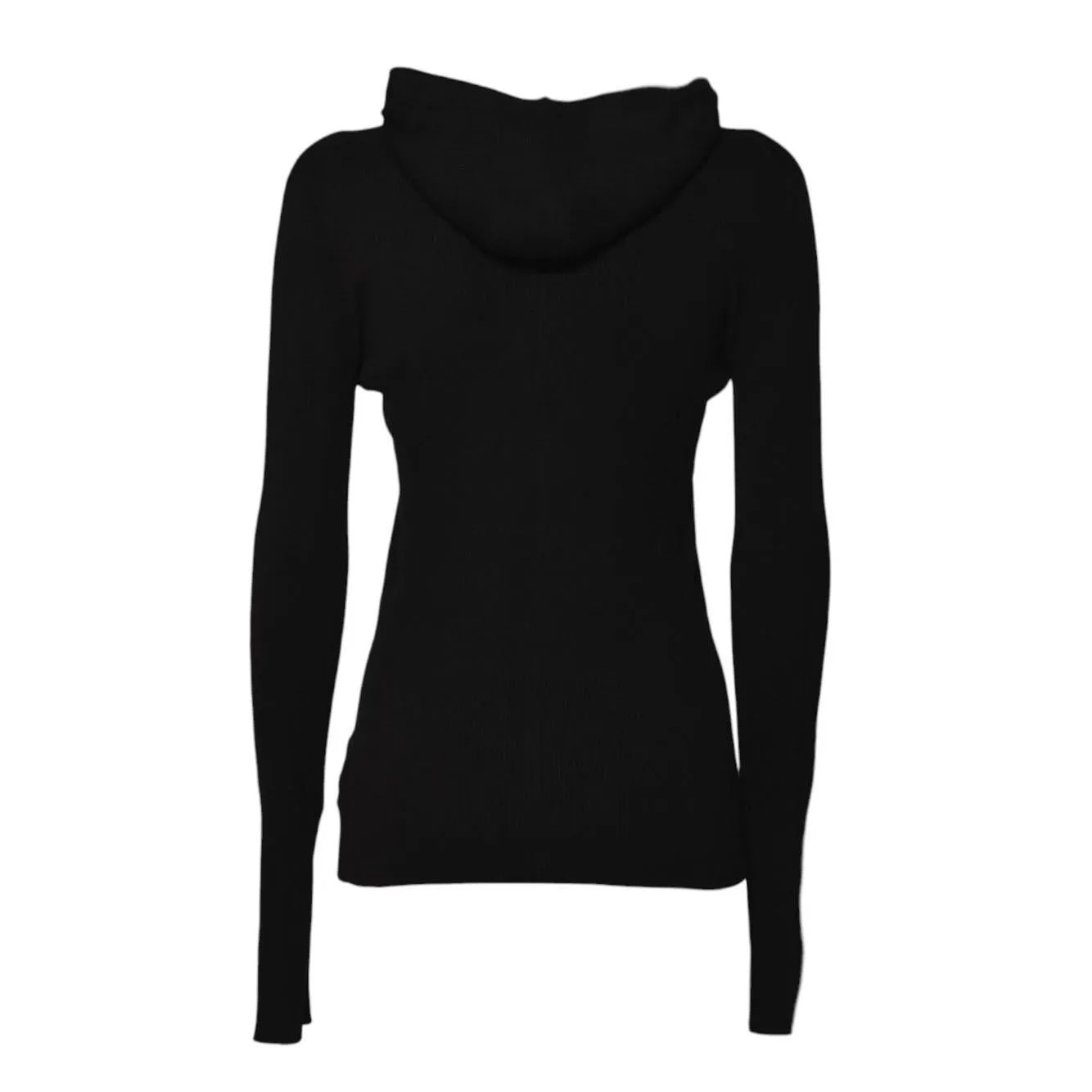 Jil Sander J40HP0007J15410 cardigan nero zip donna
