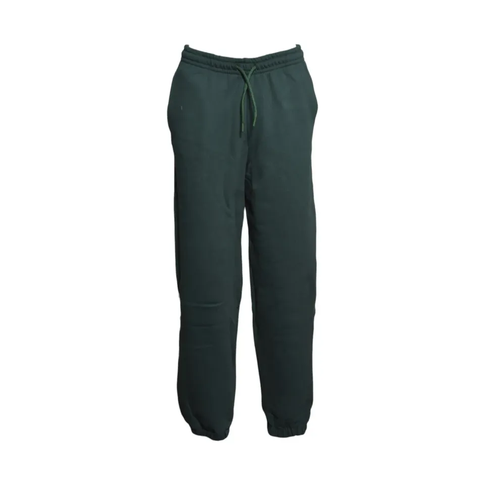 MSGM Junior F6MSJUFP016 pantalone verde cotone
