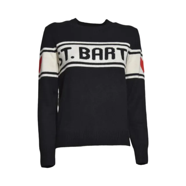 Saint Barth QUE0010STBARTH cardigan nero XS maglione
