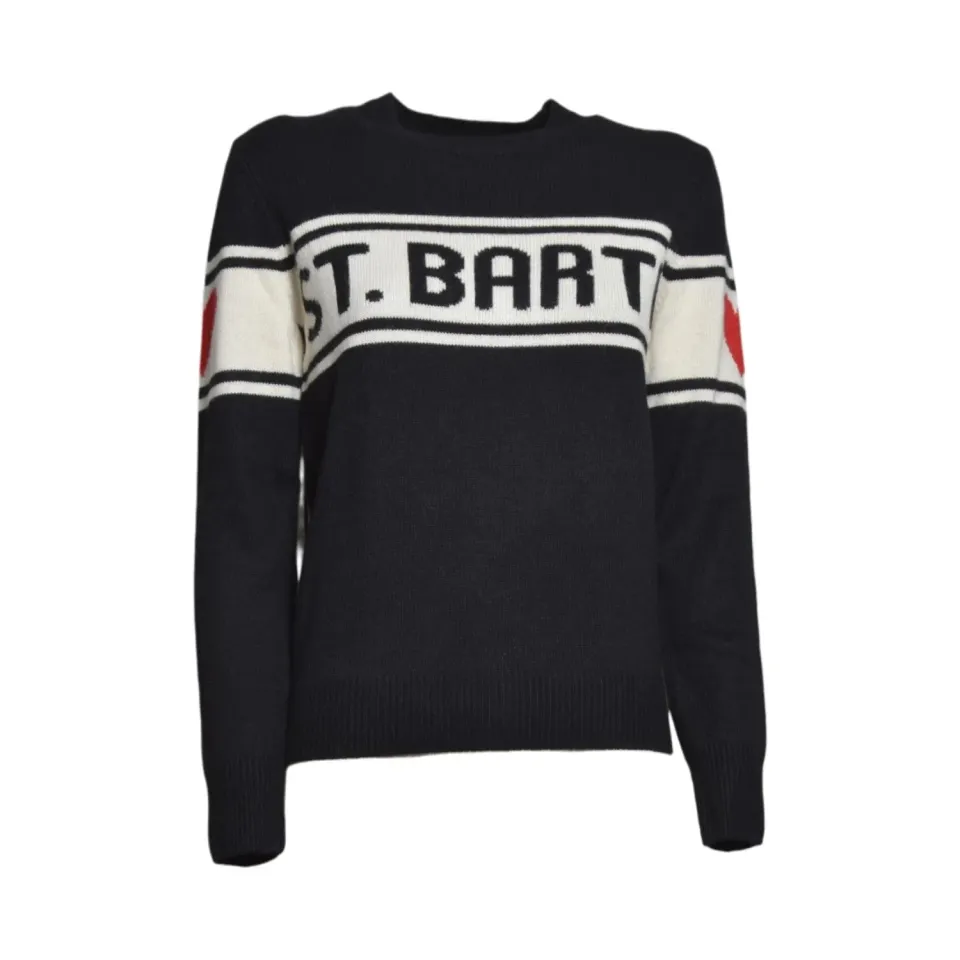 Saint Barth QUE0010STBARTH cardigan nero XS maglione