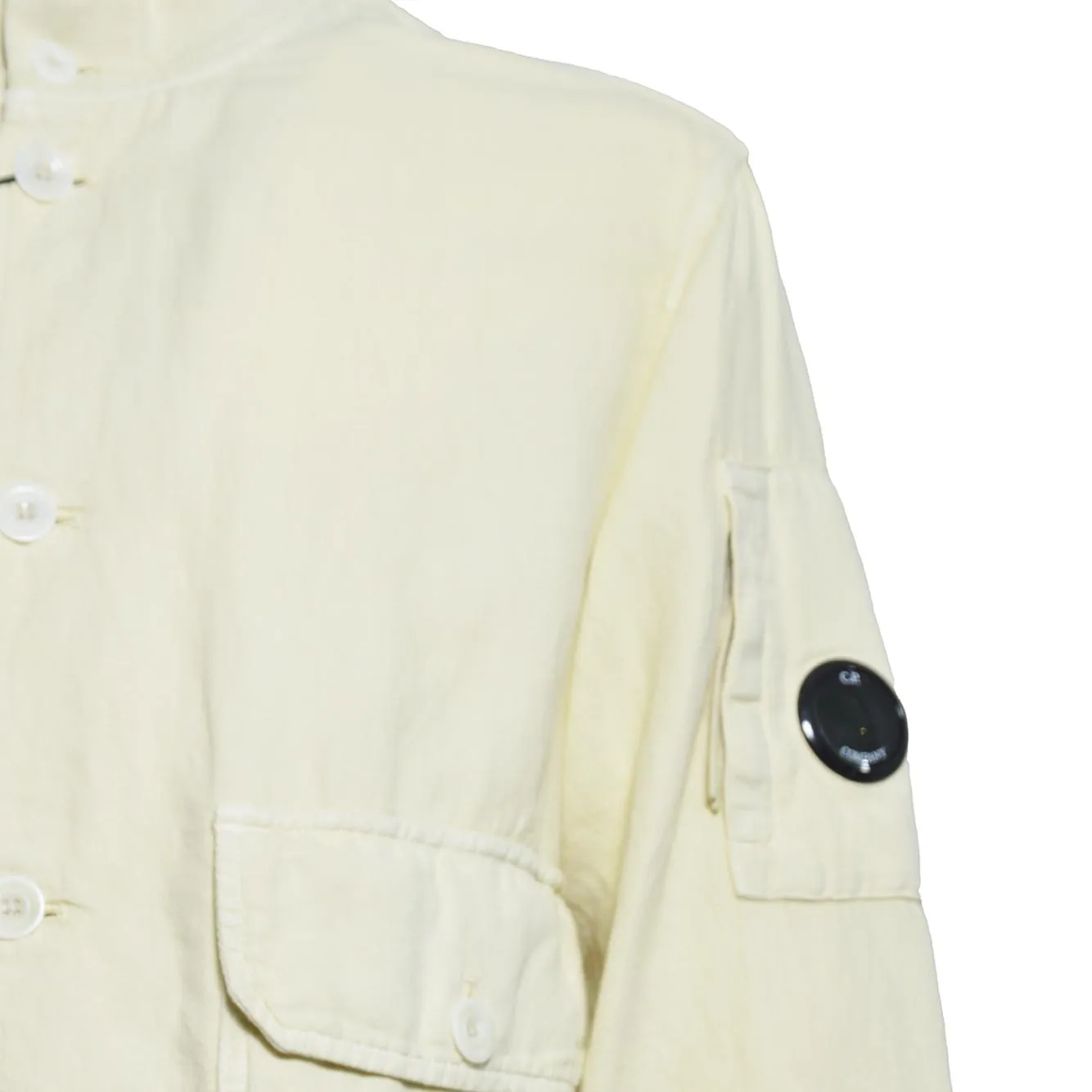 C.P. Company 20CMOW216A006501G giubbino uomo panna