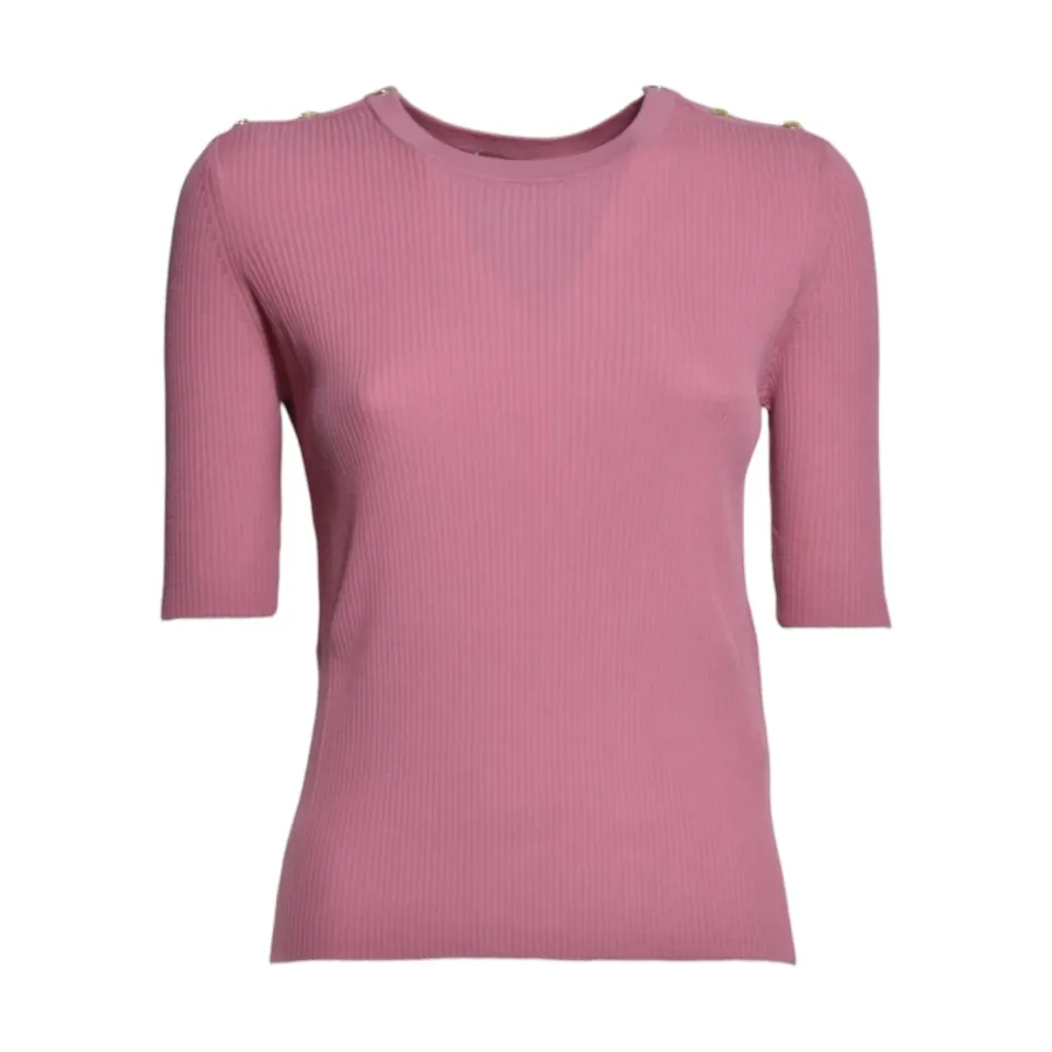 S Max Mara Riviera 2629366081600 Cardigan lana rosa XS
