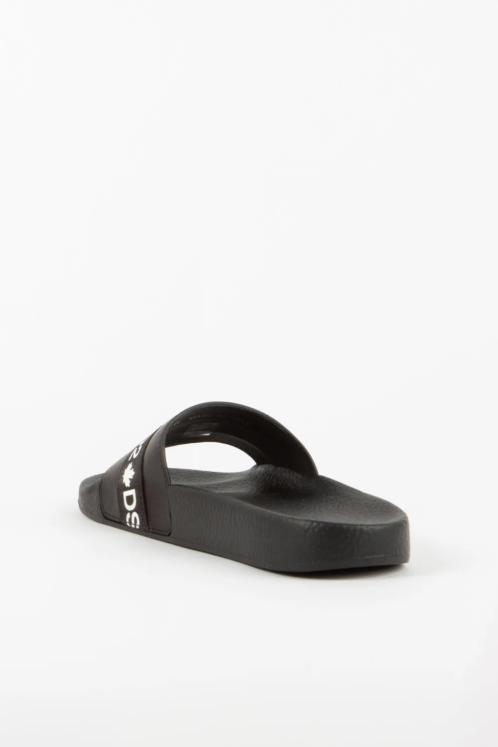 Dsquared2 SLW000704601558 ciabatte gomma nere logo taglia 41