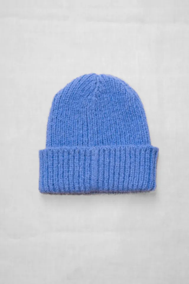 Jyoti Anatico berretto baby alpaca azzurro caldo