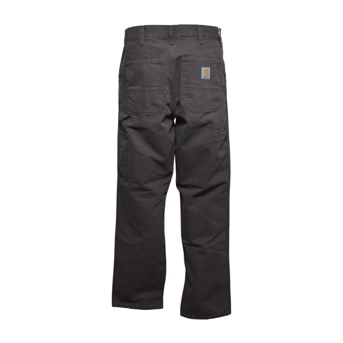 Carhartt WIP Single Knee I034798 jeans uomo grigio canvas