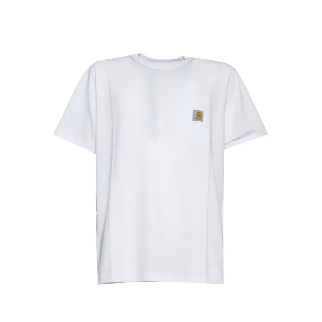 Carhartt WIP Pocket I030434 t-shirt cotone bianca