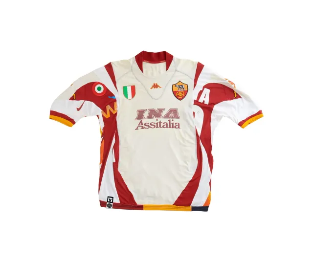 Marcello Pipitone Roma 02.08.03 maglia calcio pezzo unico M
