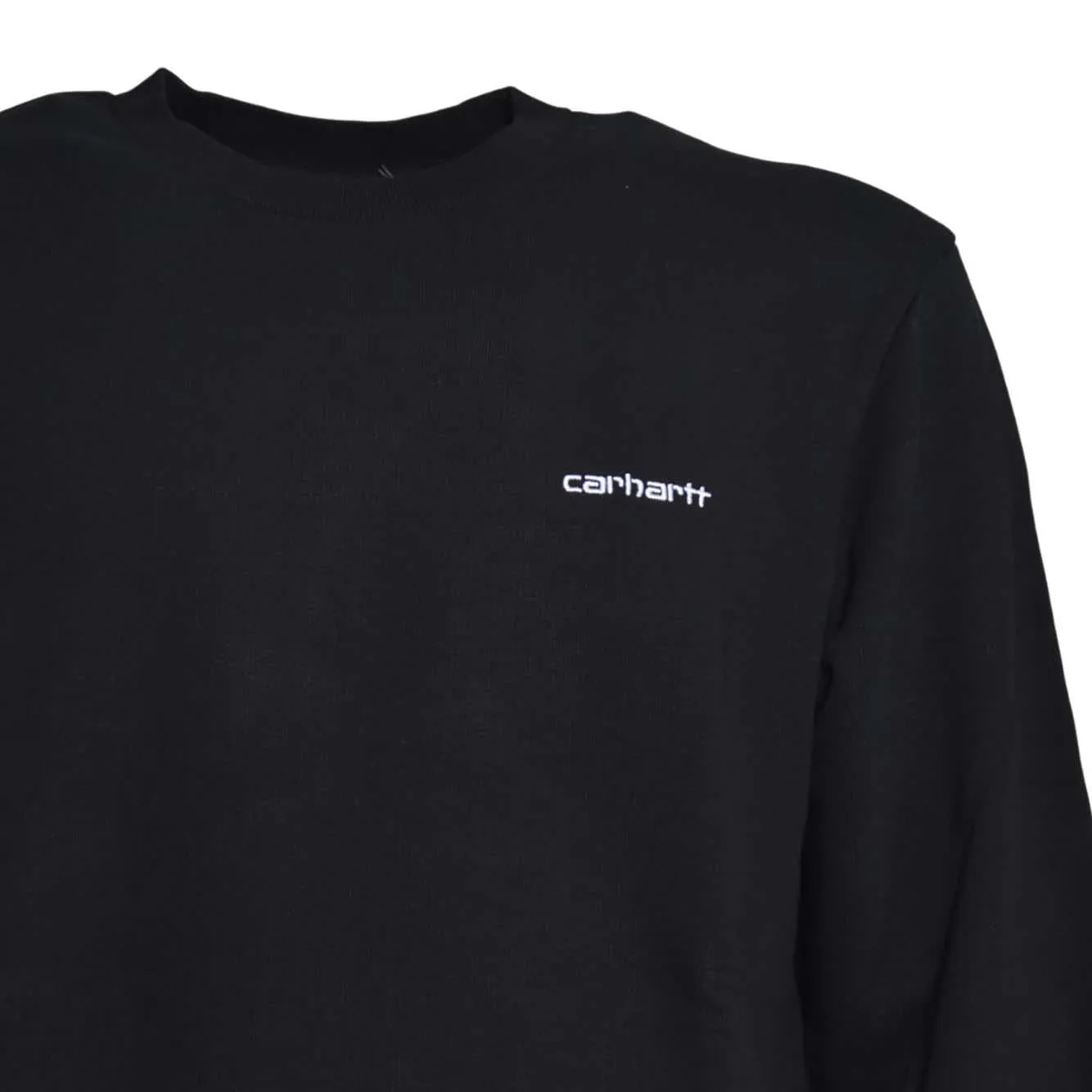 Carhartt WIP I0344960D2XX felpa nera cotone uomo