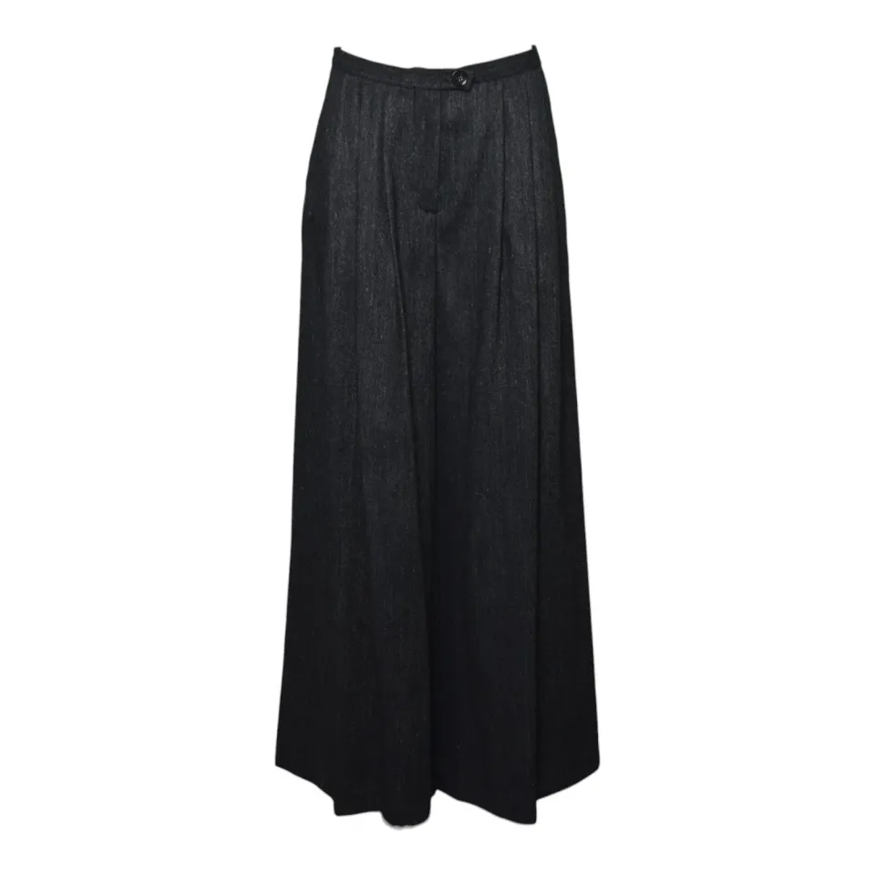 Solotre M1AC0041 pantalone donna nero invernale