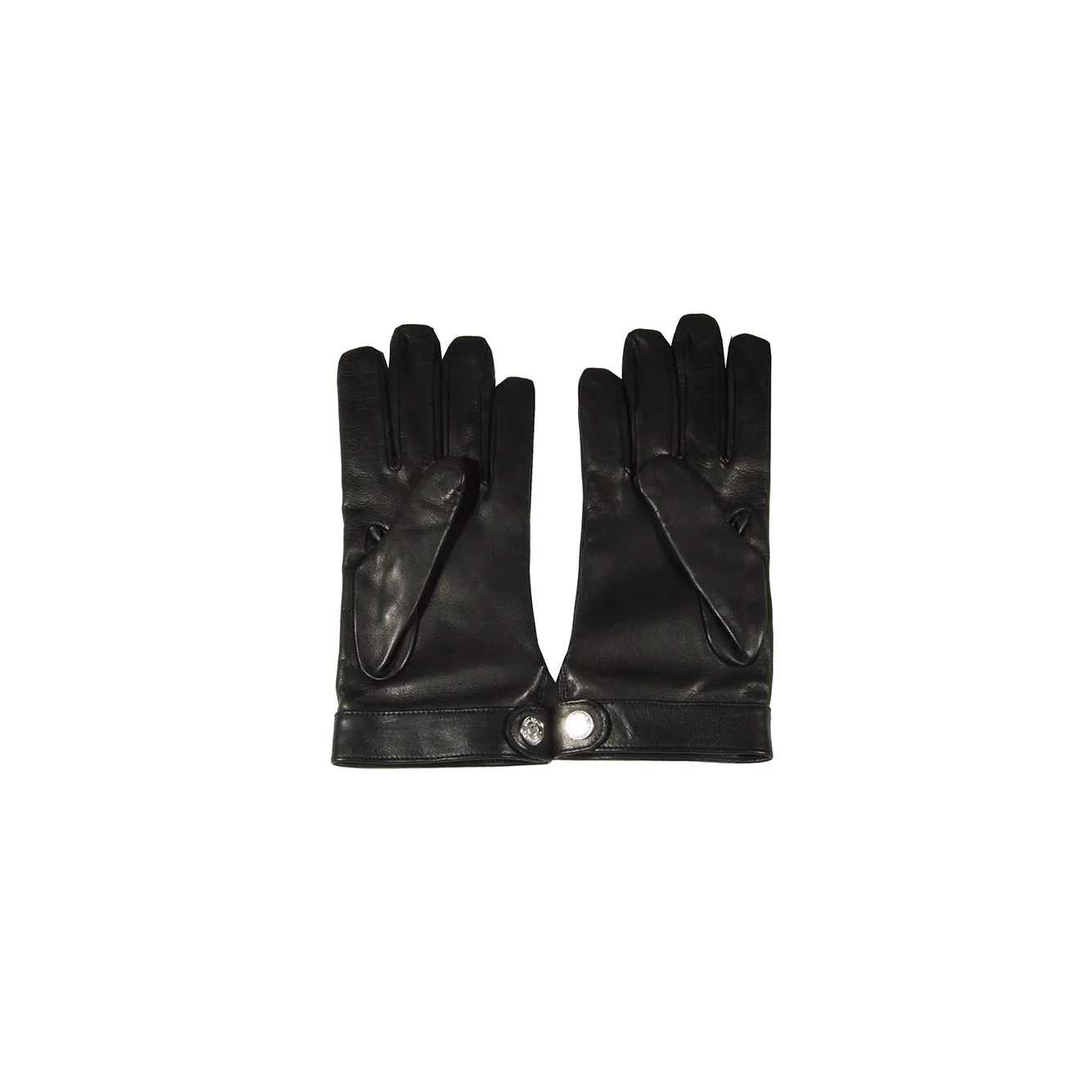 Dsquared2 Icon Evening guanti pelle nera taglia 9