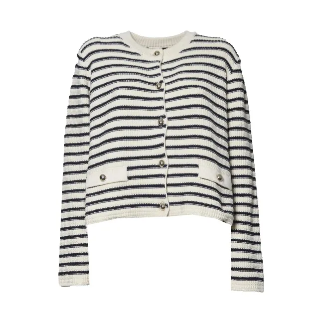 MaxMara Weekend 2615341041600 cardigan blu panna