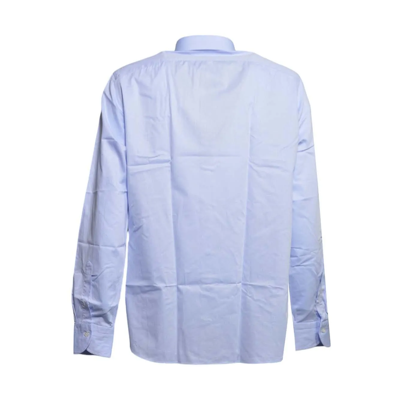 Boriello Spaccanapoli camicia azzurra cotone 39-44