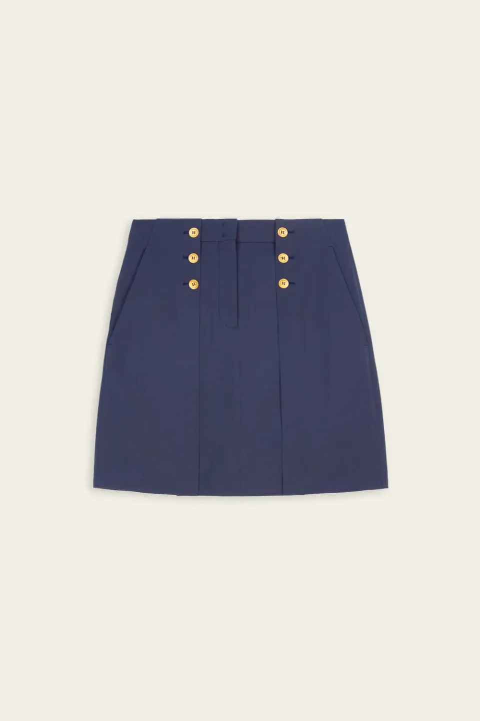 Ports Royal gonna svasata blu bottoni oro