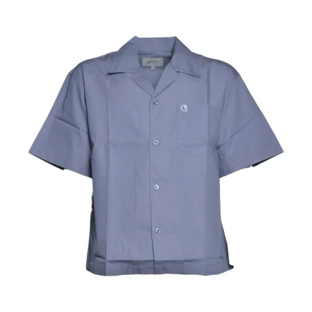 Carhartt WIP Kendry I036809 camicia manica corta blu