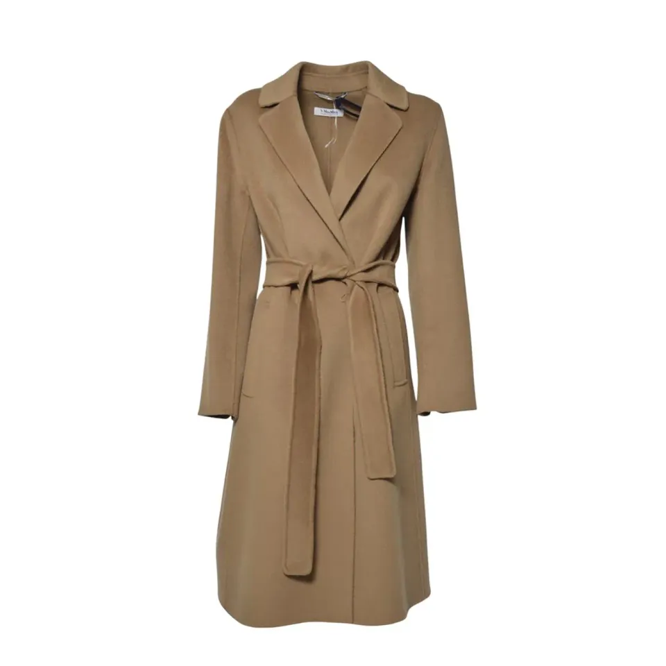 S Max Mara Park 2529016051600 cappotto cammello lana