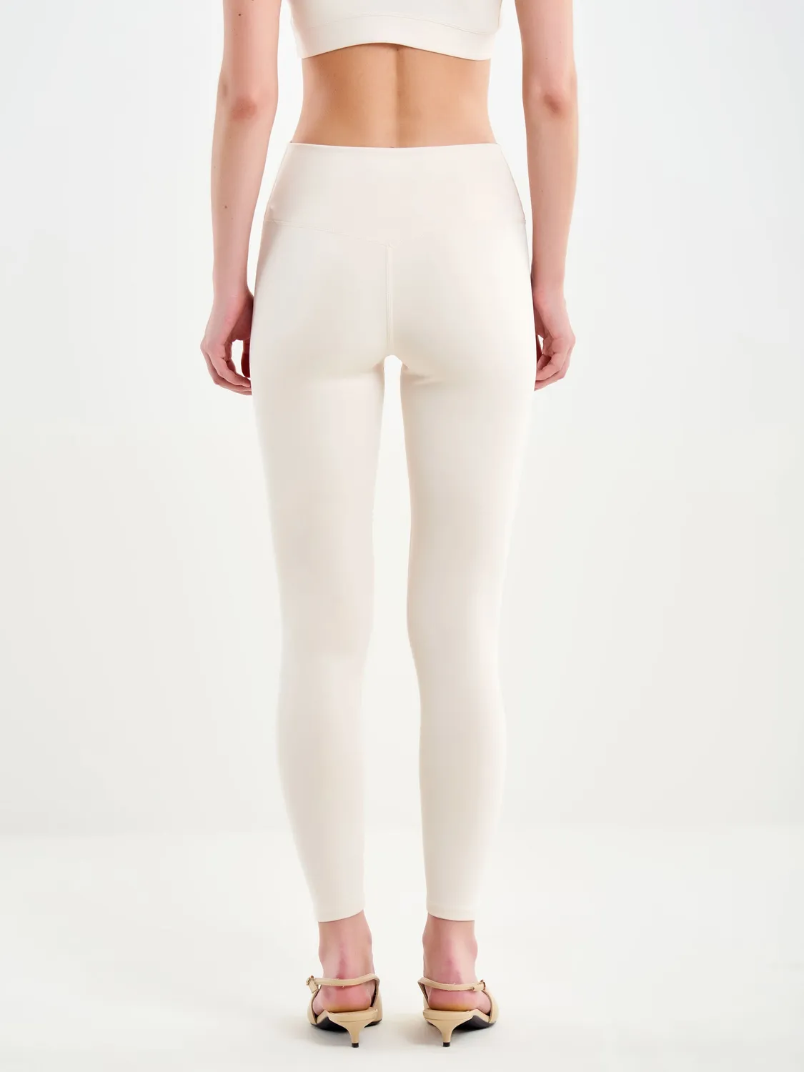 Vicolo Leggings Tecnico Vaniglia Modellante