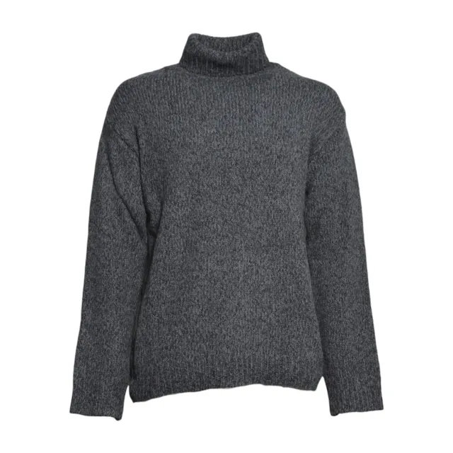 Our Legacy M4263MA maglia collo alto grigia lana
