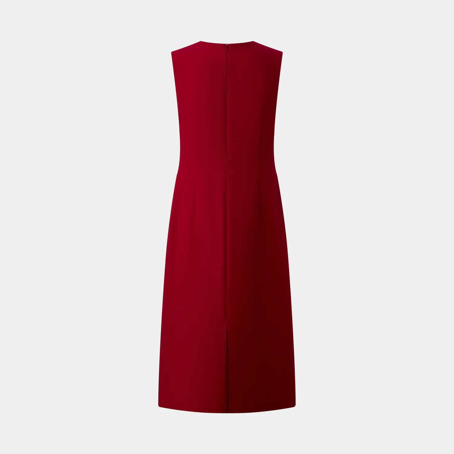 PORTS Ruby Allure abito rosso Red Lacquer scollo a V