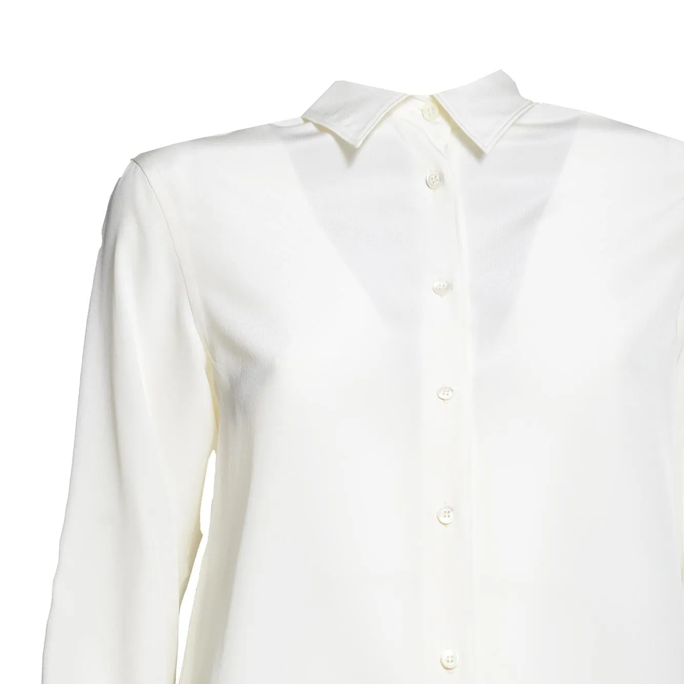 Aspesi 5422F753 05071 camicia seta panna 38-44
