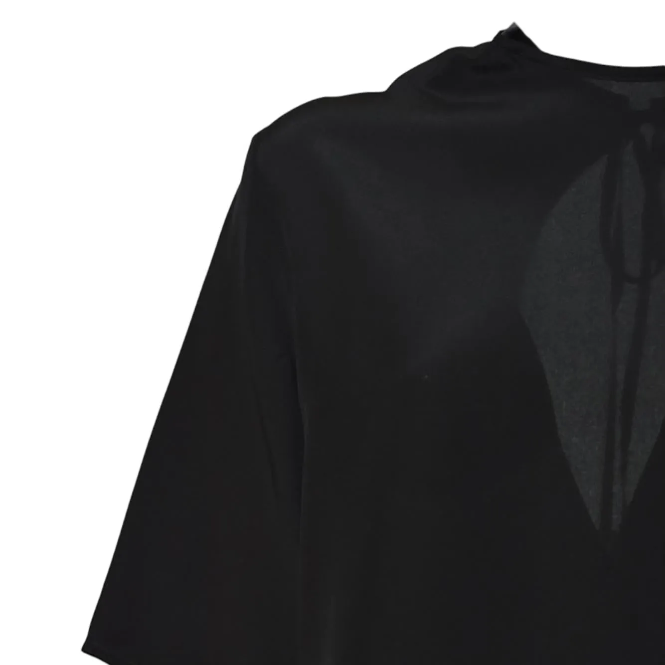 Covert Sanda CW5235CS039 t-shirt nera seta schiena
