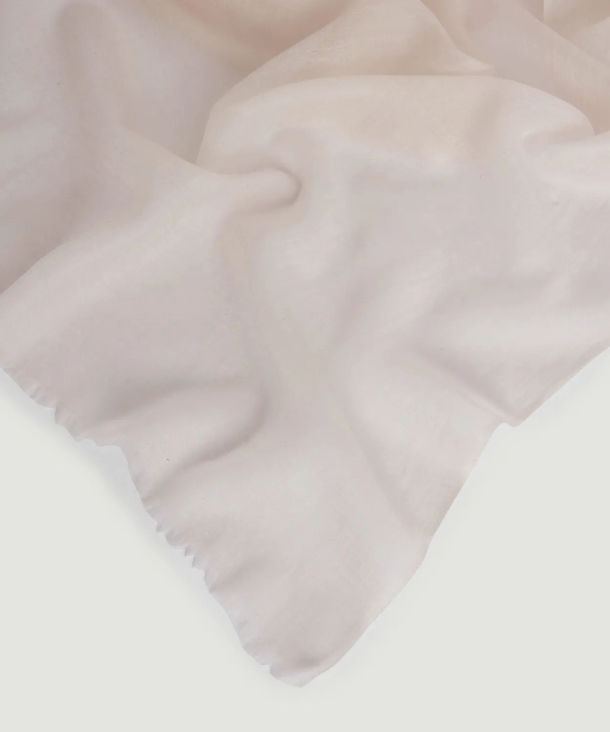 Rodier sciarpa cashmere bianco ecru donna