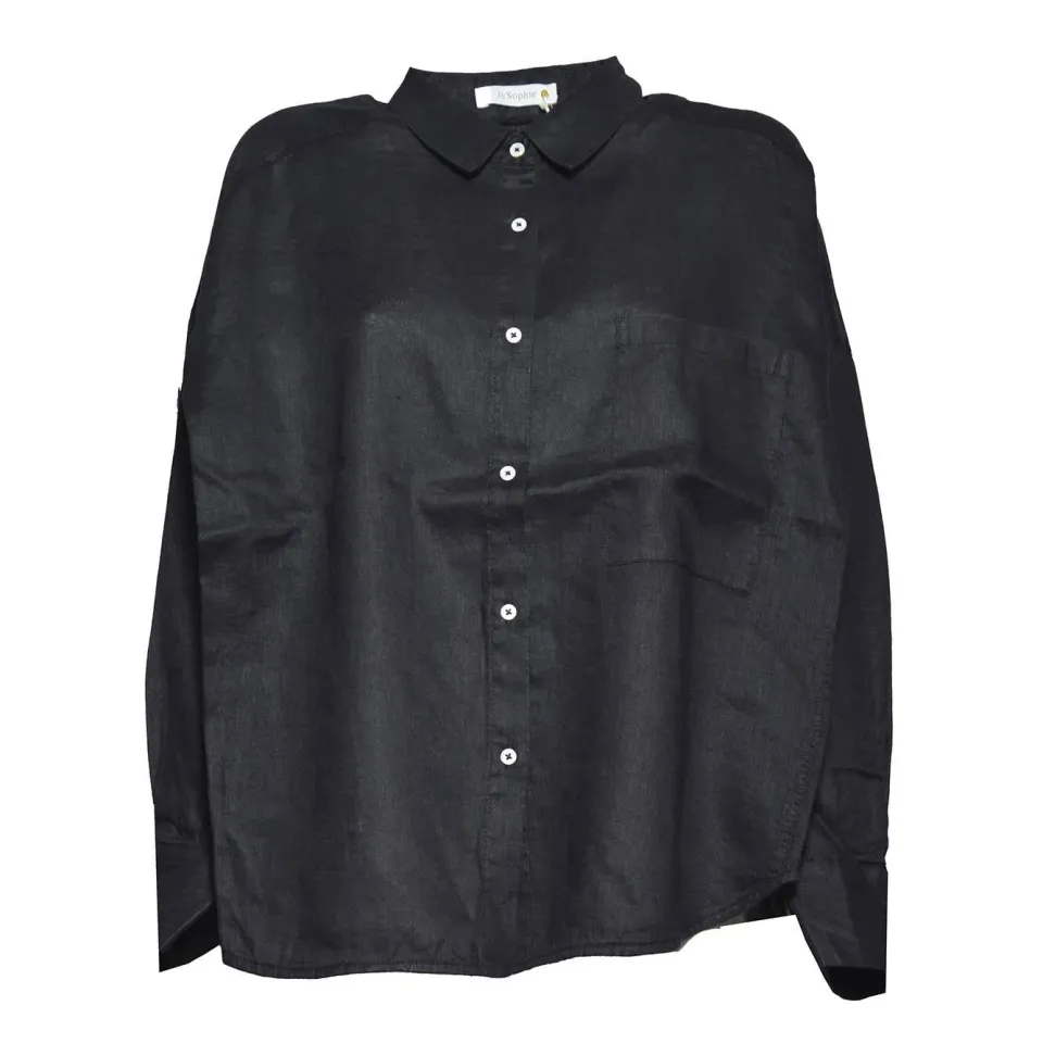 JcSophie L3117LEONA camicia donna nera 34-40