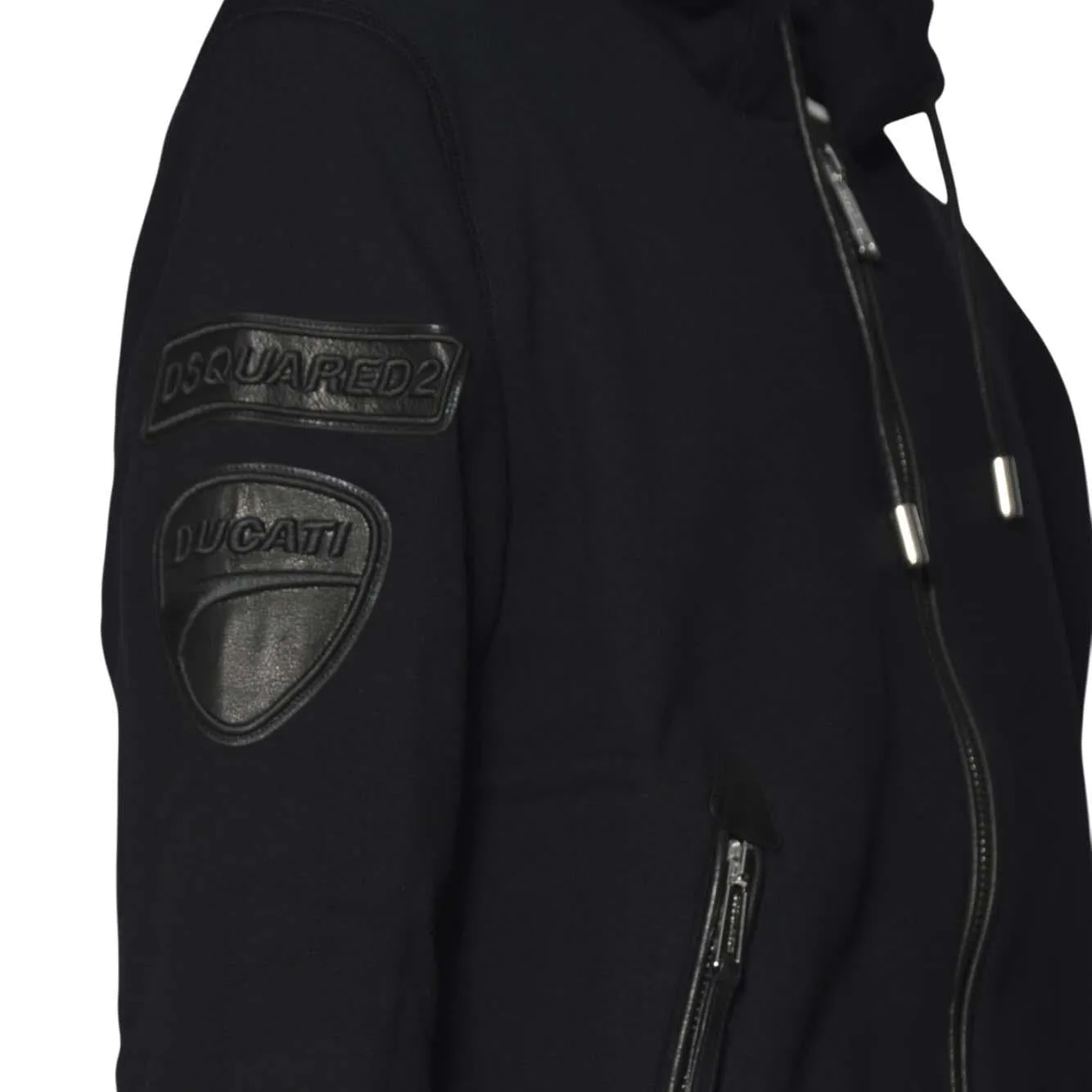 Dsquared2 S71HG0153S25516 felpa con zip nera