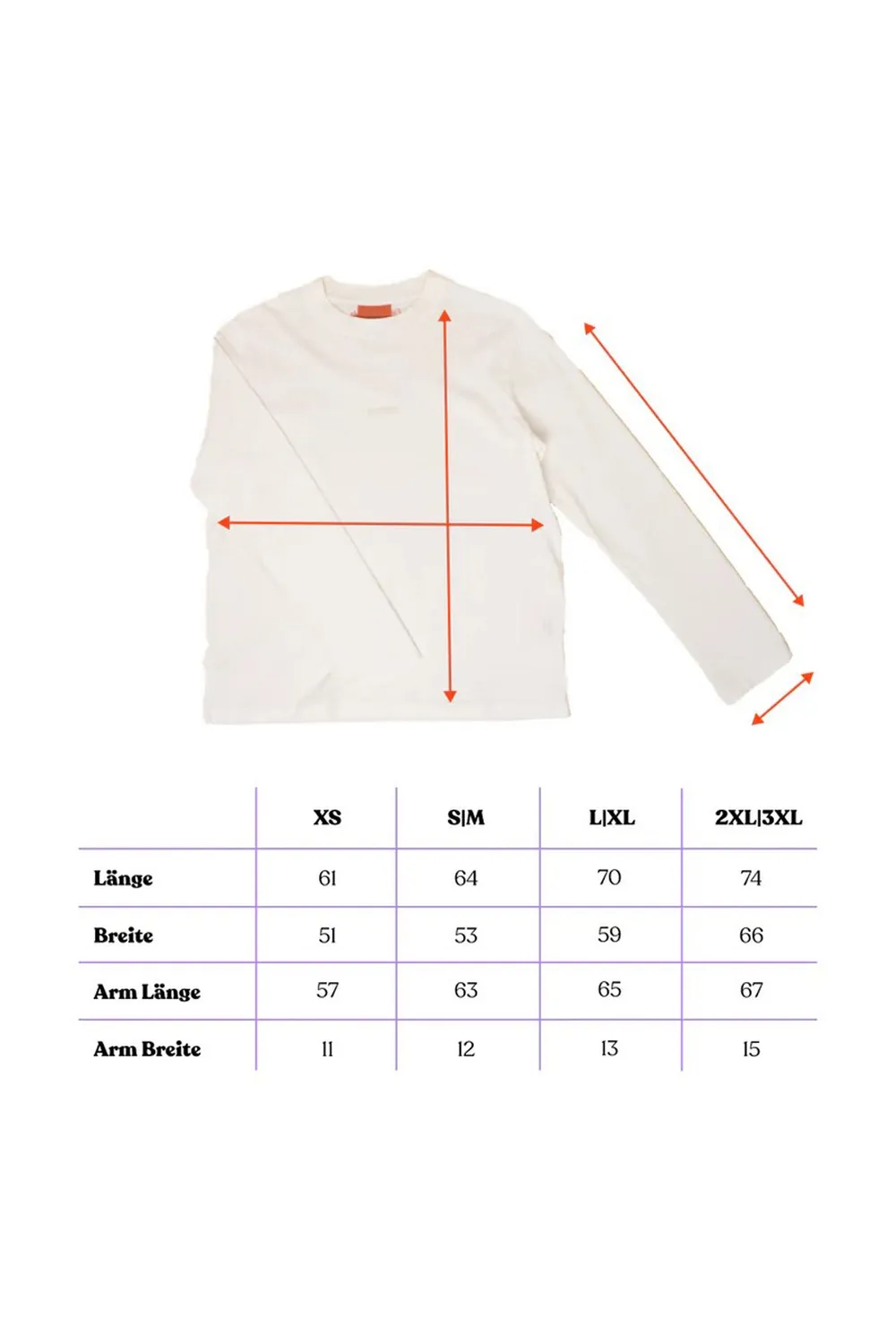 Jyoti Fair Works Popeia maglia righe rosso viola bianco