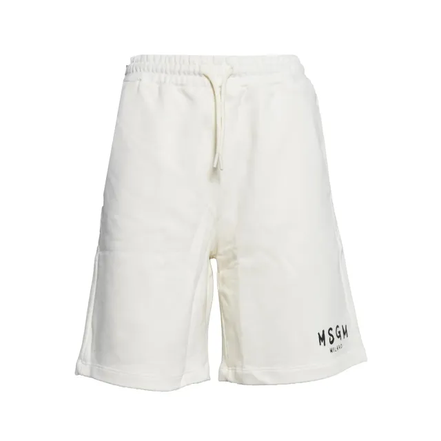 MSGM Junior S6MSJUBE018 bermuda felpa crema 12A