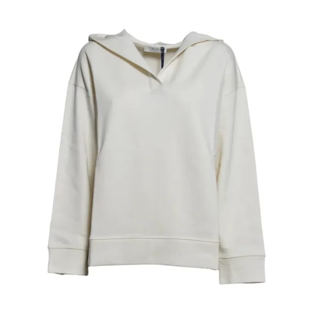 S Max Mara Buona felpa cotone panna 2629926031600