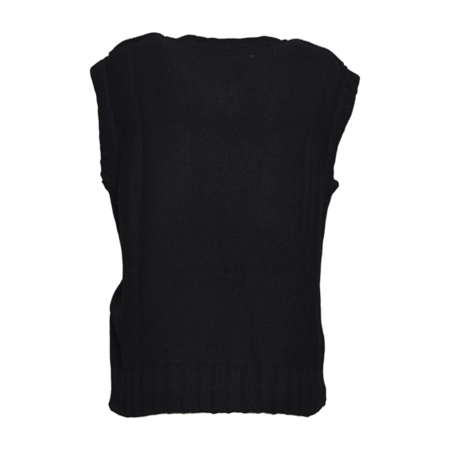 MM6 Maison Margiela M61049MM08VM6900 cardigan nero lana