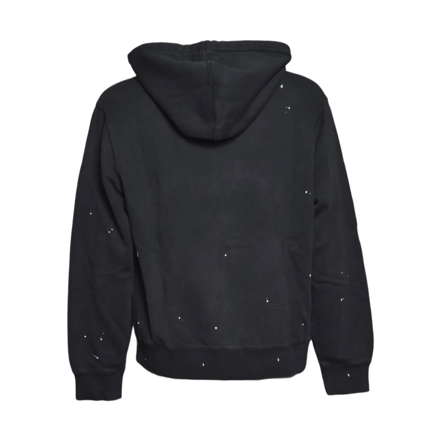 Carhartt WIP I036913 felpa zip nera cappuccio cotone