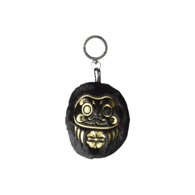 Evisu Daruma portachiavi peluche nero 2EAHTU5TY4040