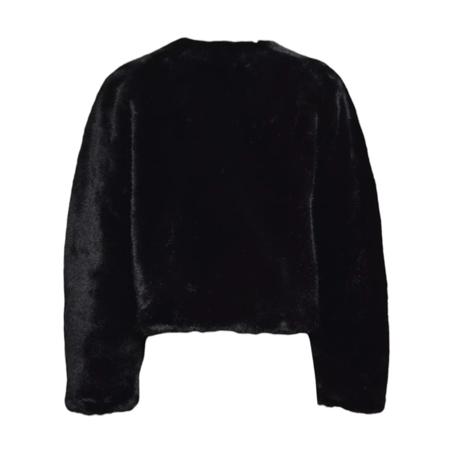 Max&Co Junior MX0371MX01S pelliccia sintetica nero
