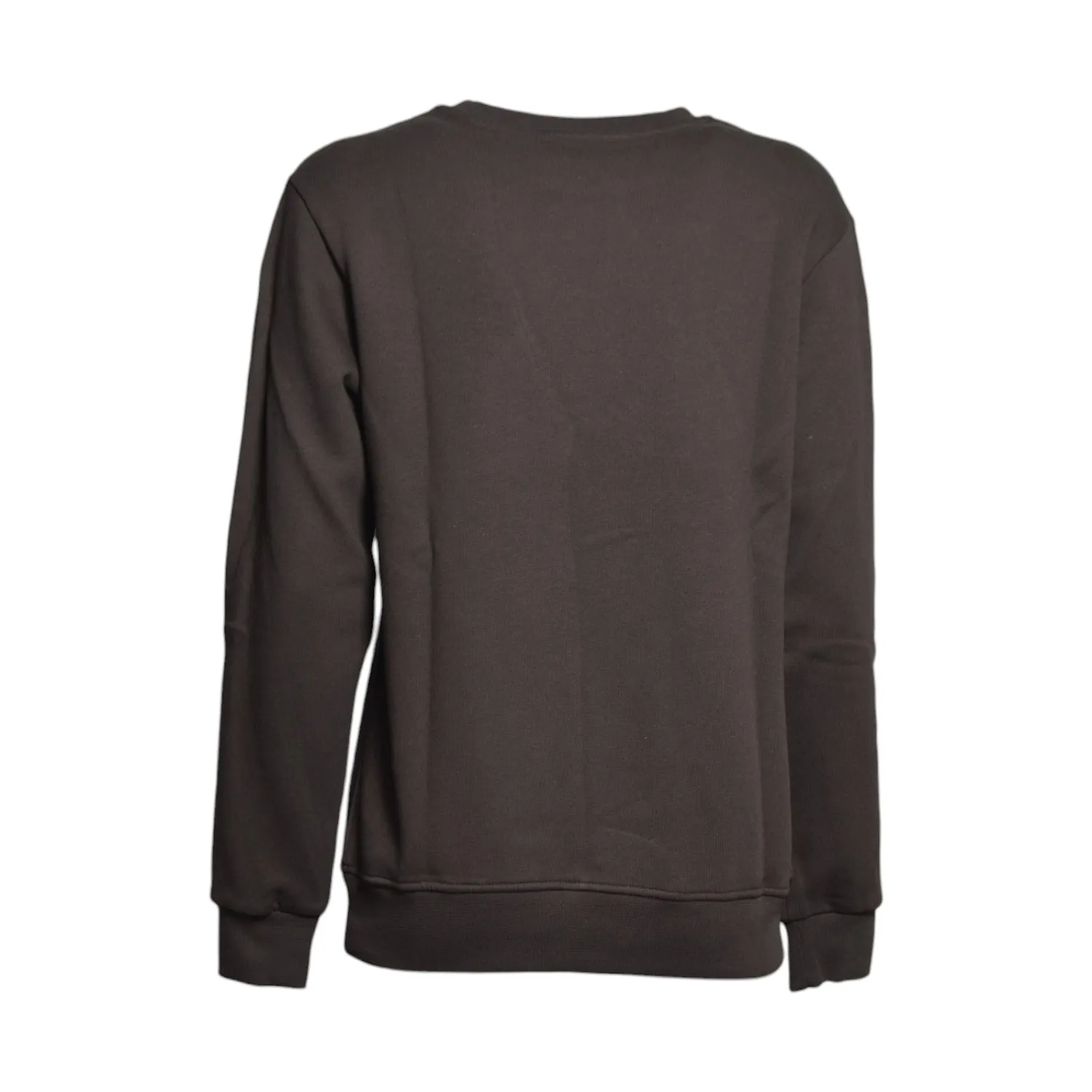 MSGM Junior F6MSJUSW009943 felpa marrone caffè cotone