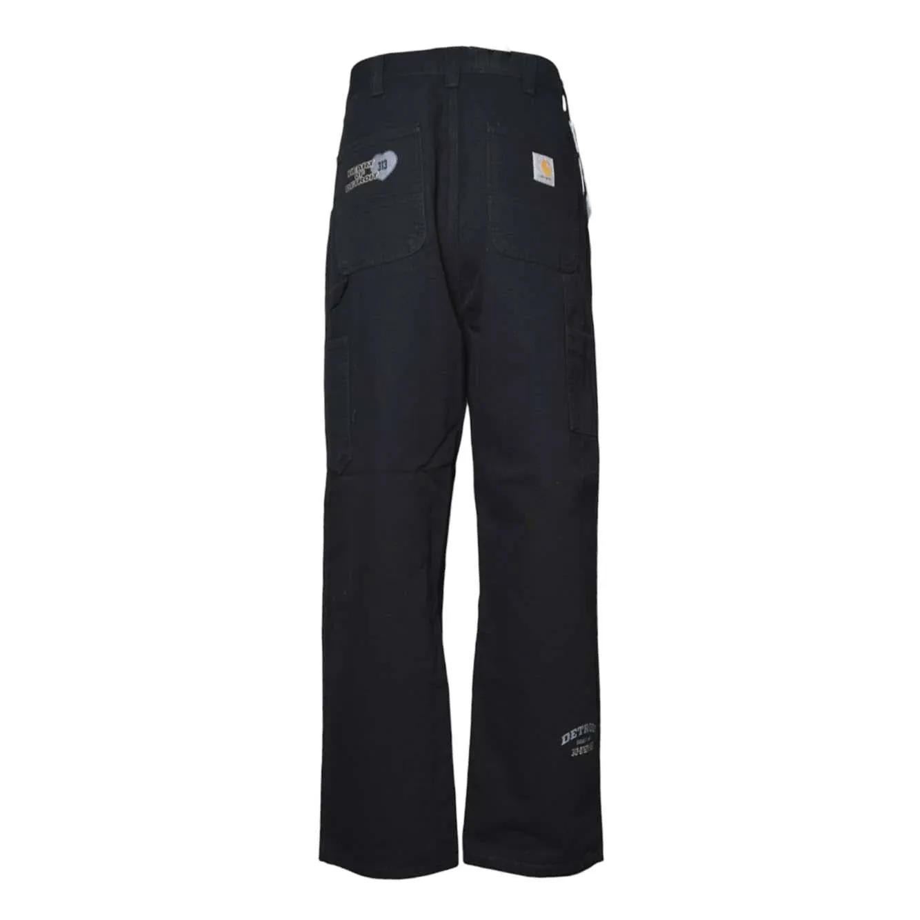 Carhartt WIP I035560 Single Knee pant nero uomo