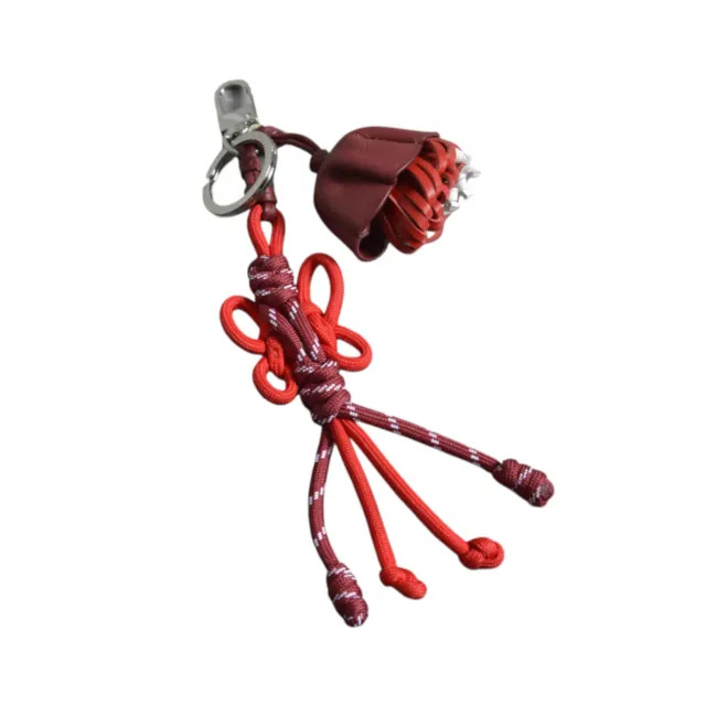 Weekend Max Mara Elica portachiavi pelle rosso