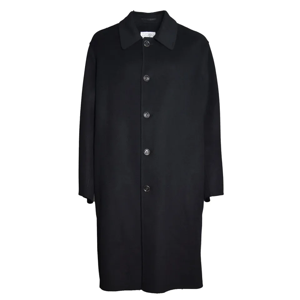 MM6 Maison Margiela SH0AA0033M35761 cappotto nero uomo